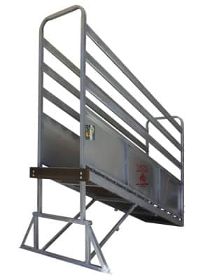 3m Ramp With Rails 3m standard oval rail loading ramp - Boylans Produce
