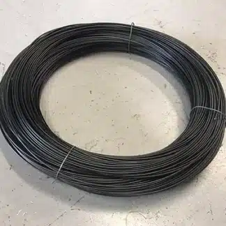 BLACK PVC COATED 1.57MM X 550MT